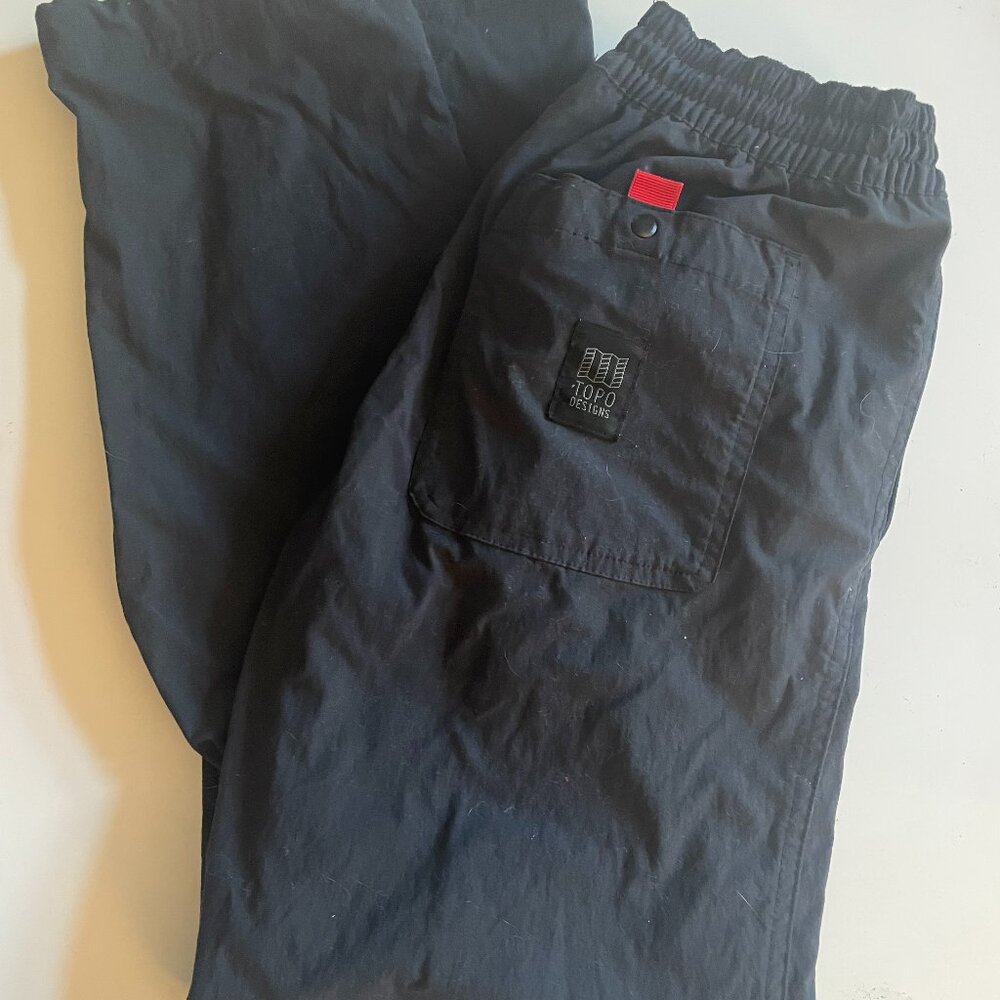 TOPO Designs Black water resistent pants